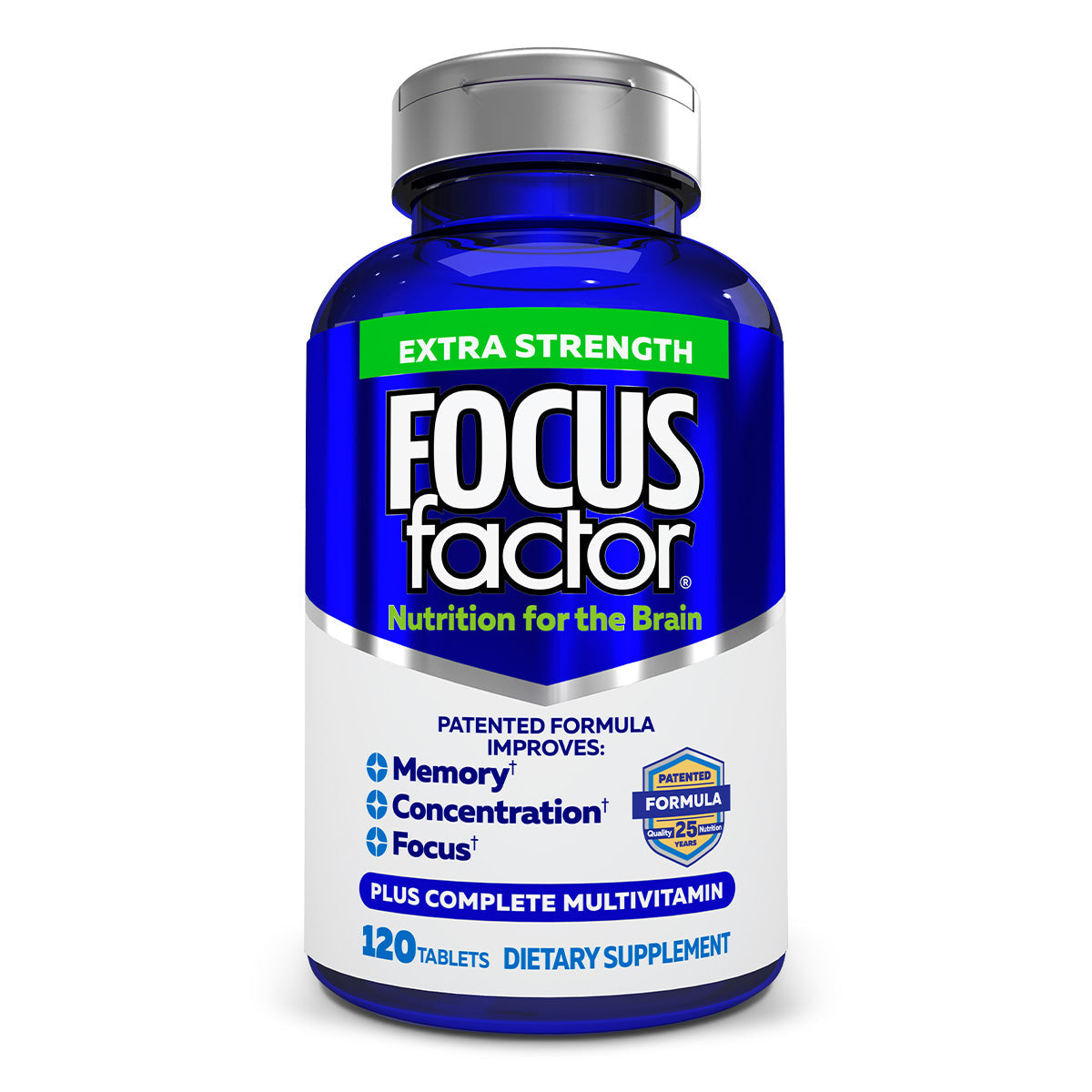 Focus Factor Adults Extra Strength 120 Count