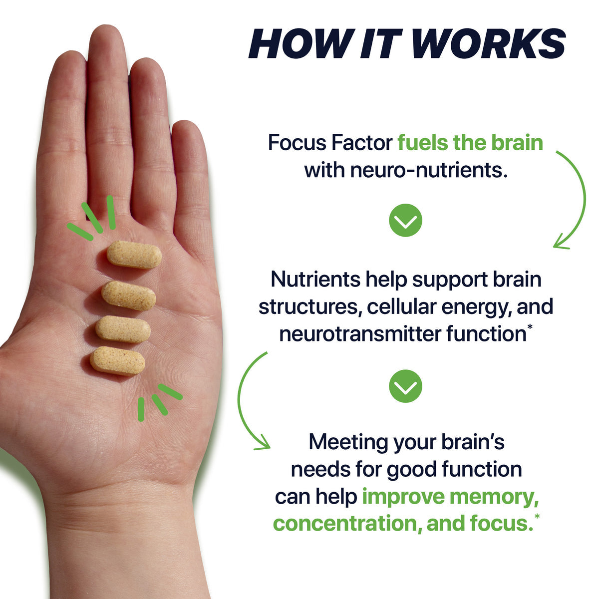 Focus Factor Adults Extra Strength 120 Count