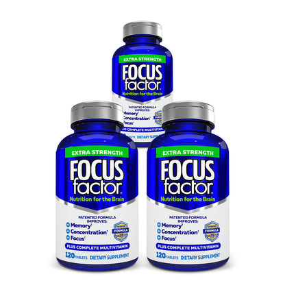 Focus Factor Adults Extra Strength 120 Count