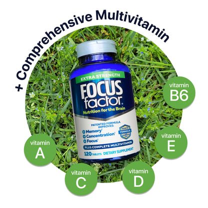 Focus Factor Adults Extra Strength 120 Count